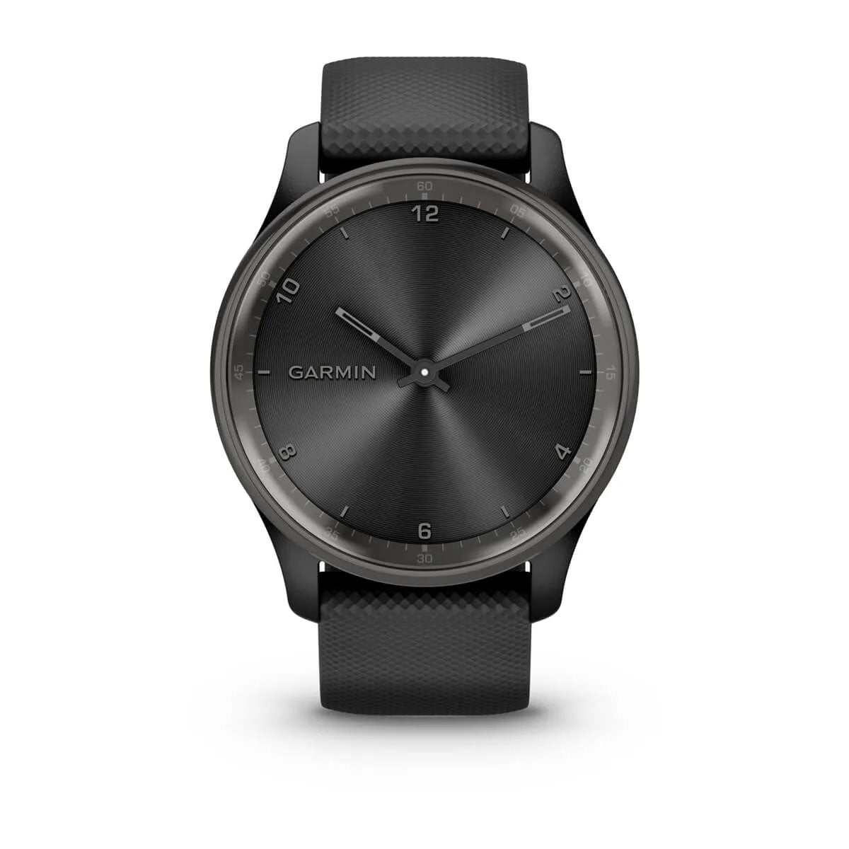 vívomove® Trend - Slate Stainless Steel Bezel with Black Case and Silicone Band - 010-02665-00