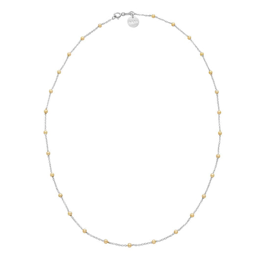 Algonquin 45cm Necklace (Yellow/Silver)