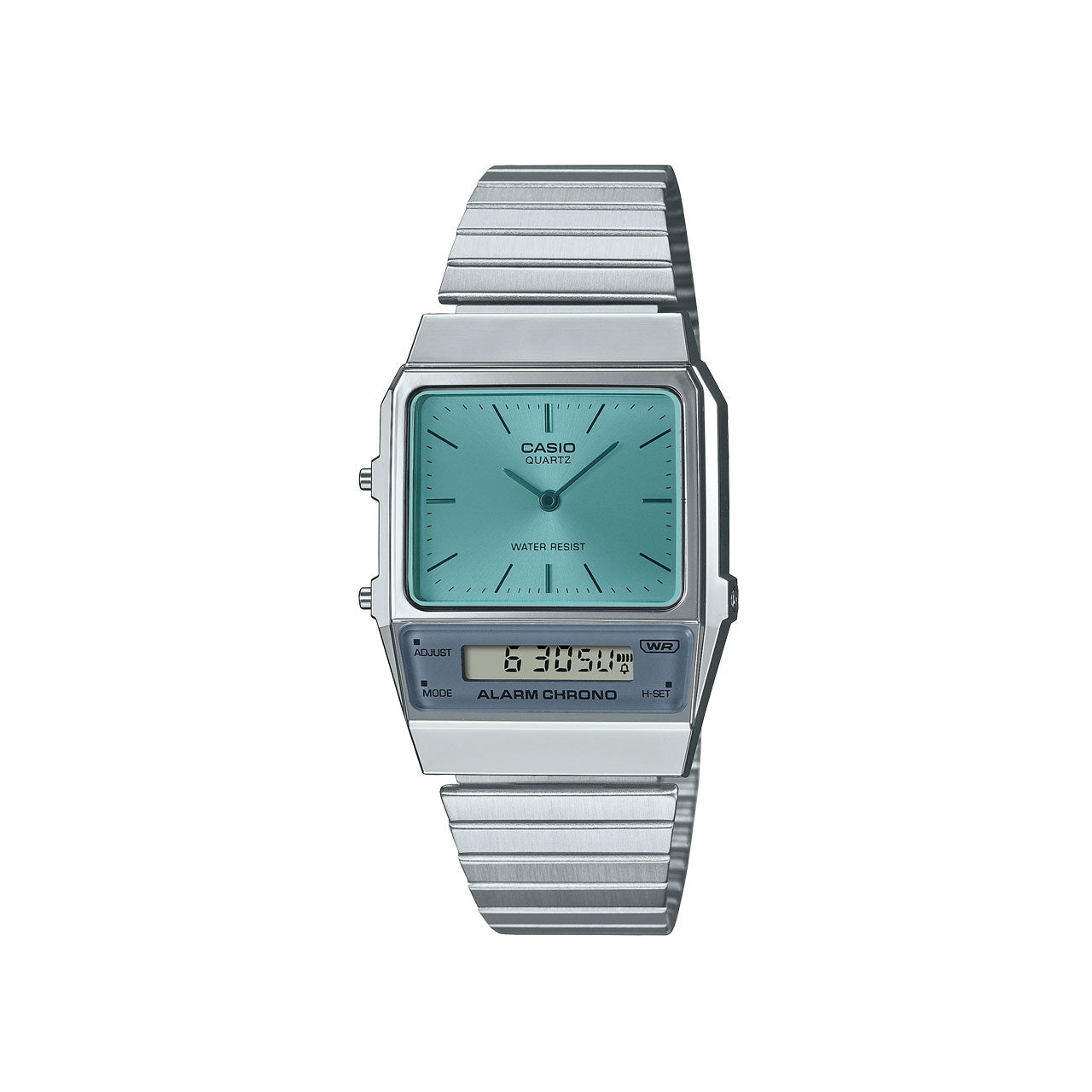 Casio Steel Vintage Duo Watch - AQ800EC-2A