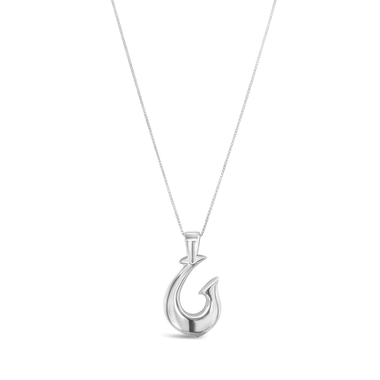 Sterling Silver Swinging Hook Pendant