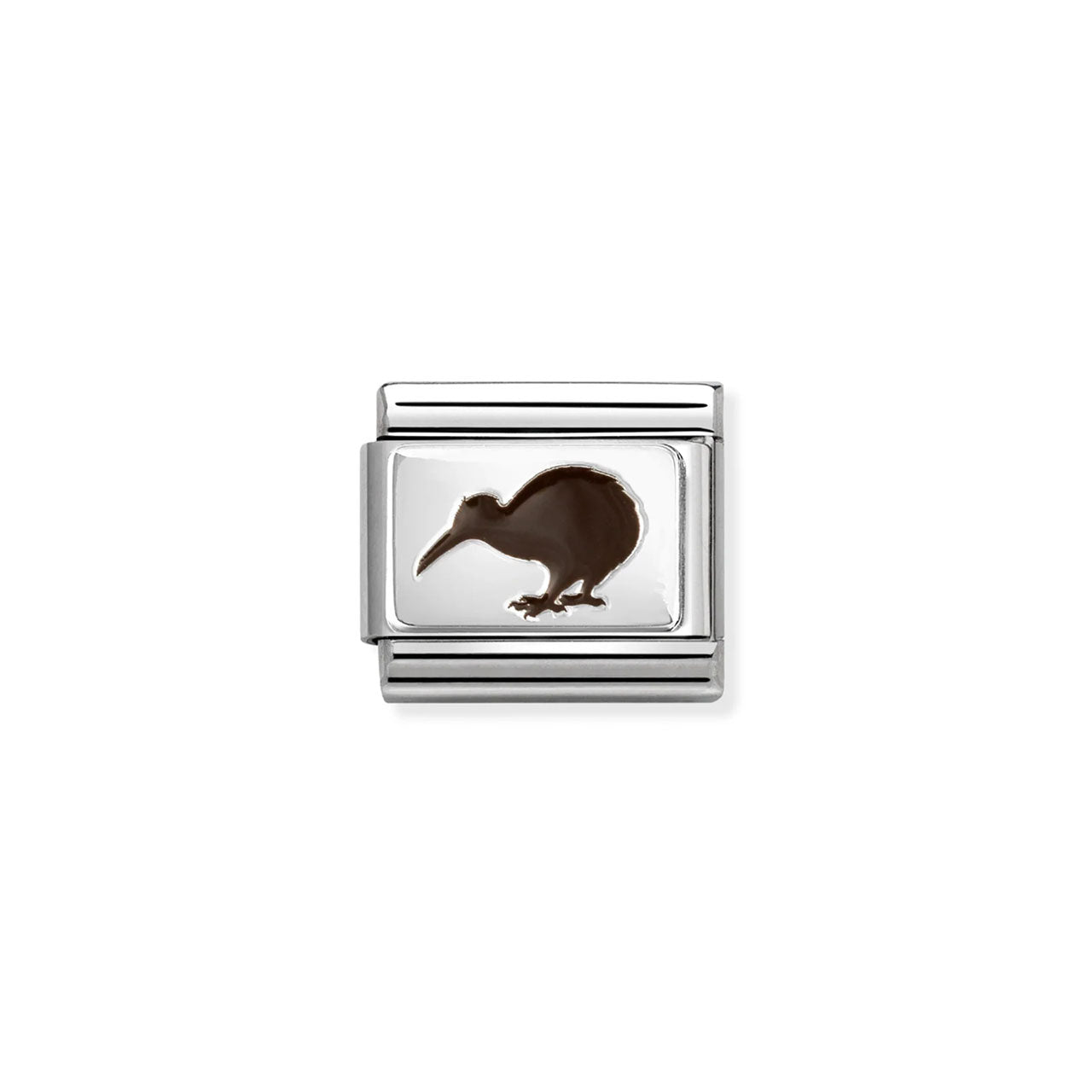Composable Classic Link 330206/47 Kiwi In Enamel & 925 Silver