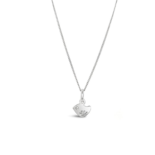 Sterling Silver Dove Necklace