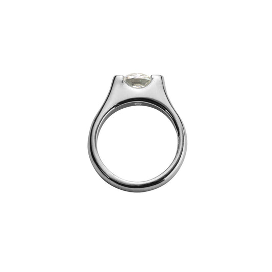 Silver Eternity Ring - Romance