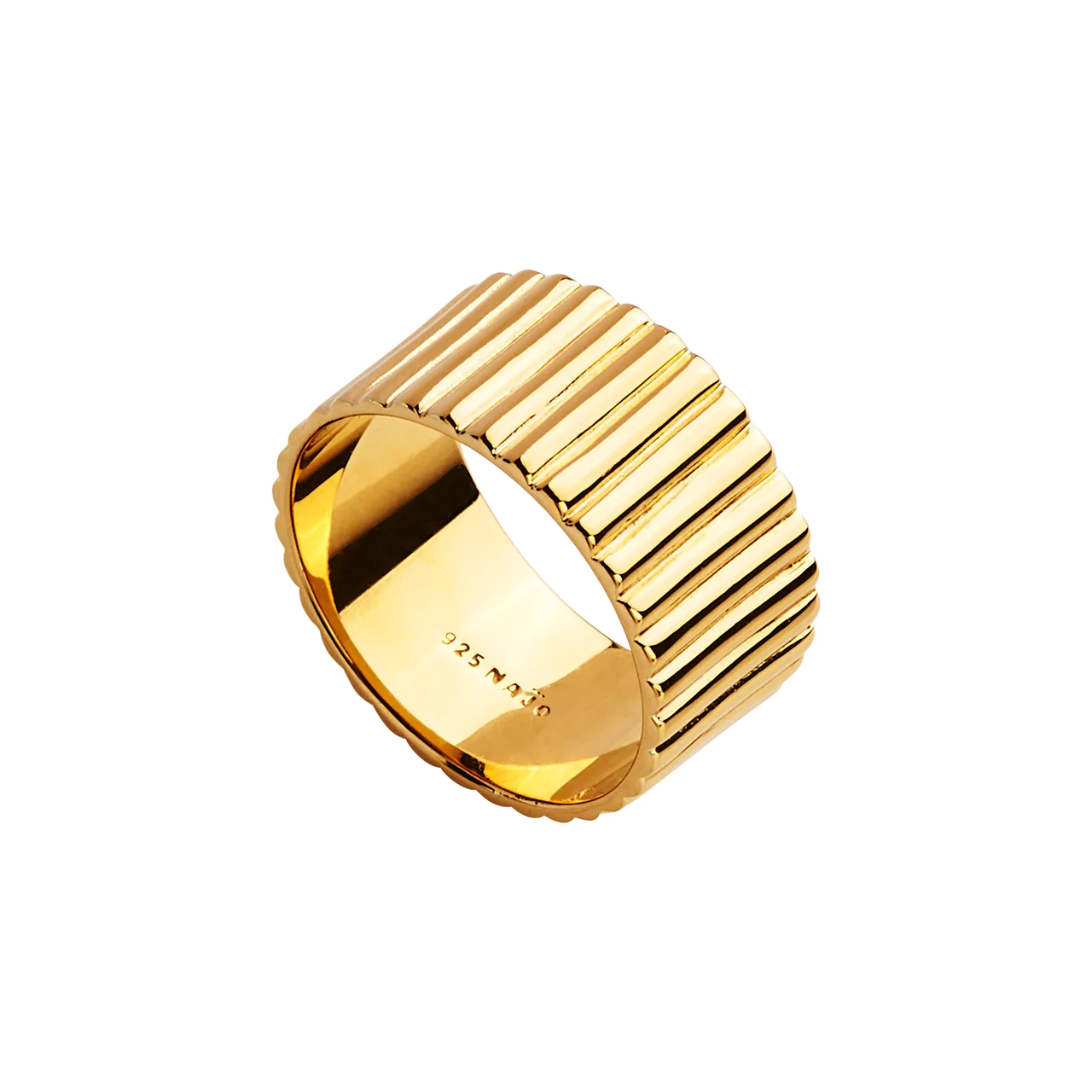 Raya Yellow Gold Wide Band