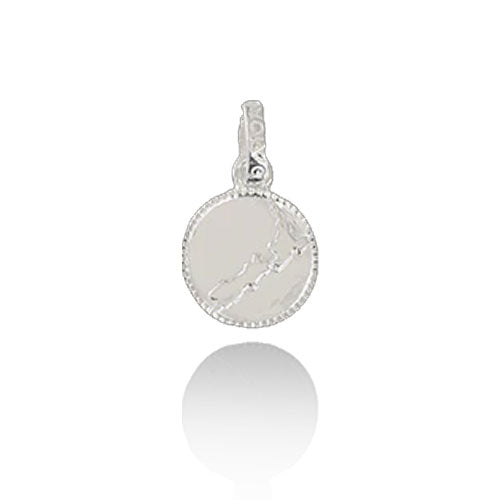 NZ Map Coin Pendant Charm (Cherished)