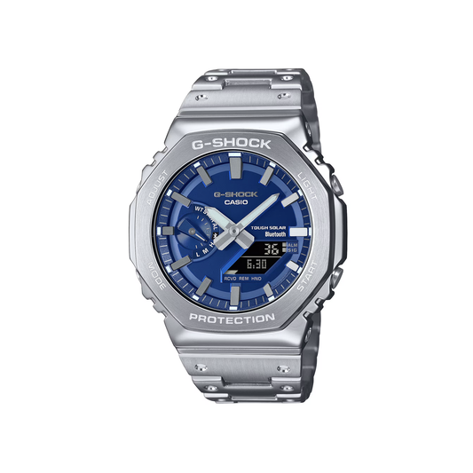 Full Metal 2100 Series - Silver / Blue - GMB2100D-2A