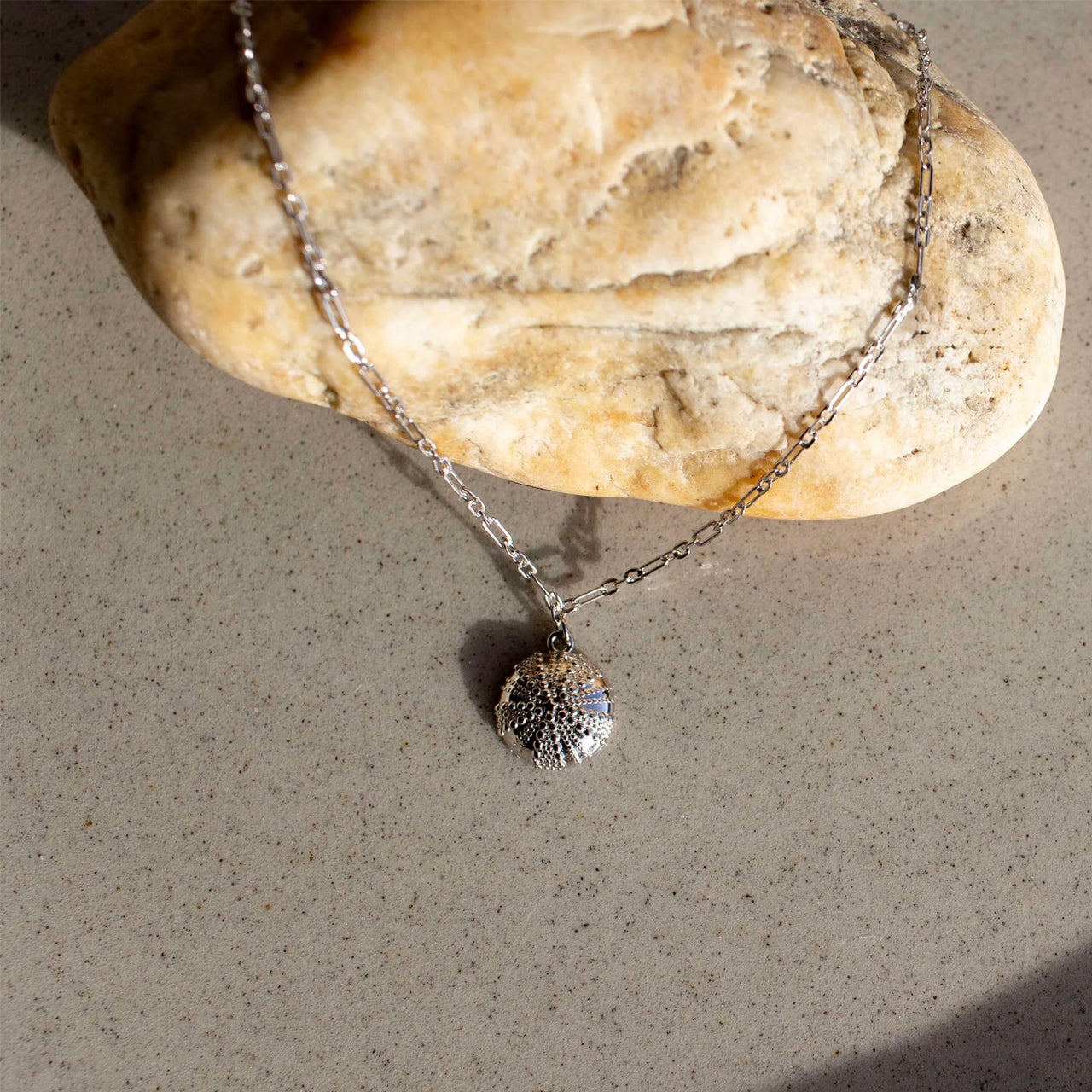 Sterling Silver Kina Necklace