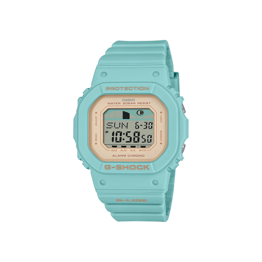 5600 Series - Turquoise - G-Lide Watch - GLXS5600-3D