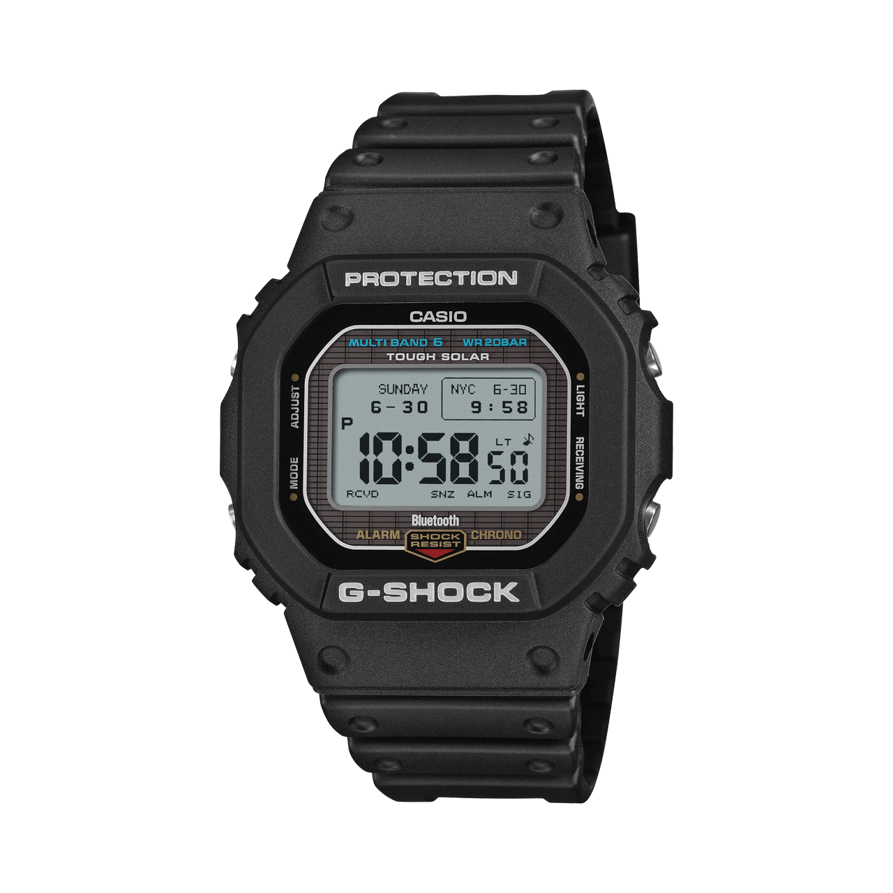 G-Shock - Black Tough Solar 5600 Series Watch - GWBX5600-1D