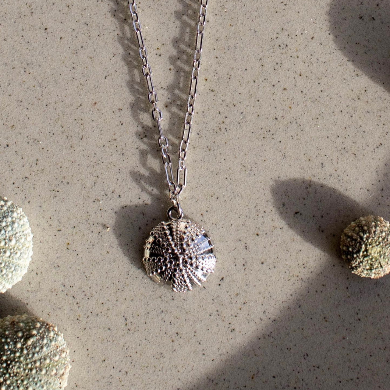 Sterling Silver Kina Necklace