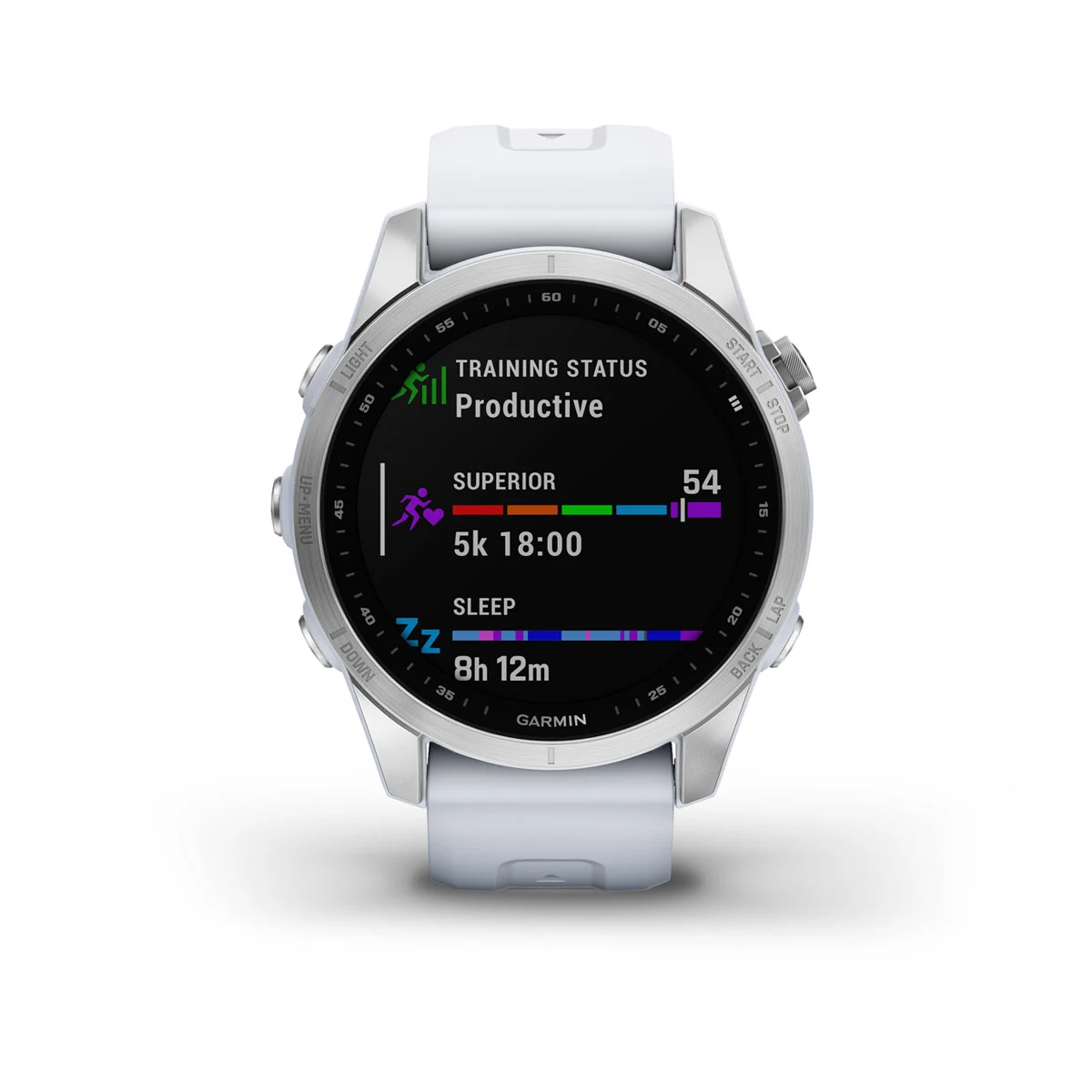 fēnix® 7S – Standard Edition - Silver with Whitestone Band - 010-02539-03
