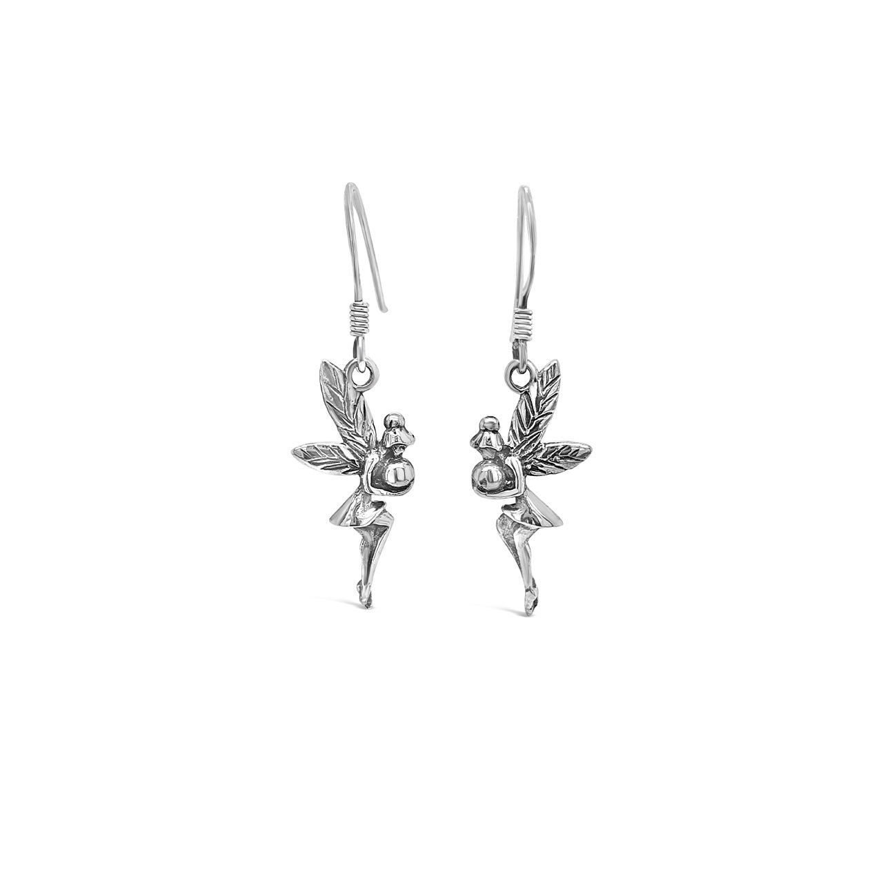 Sterling Silver Fairy Drop Earrings