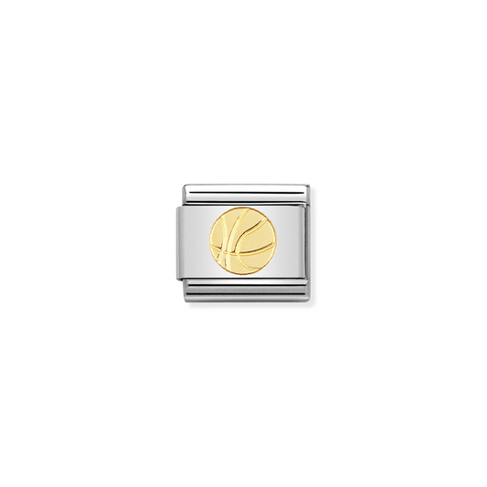 Composable Classic Link 030106/12 Basketball / Netball in 18k Gold