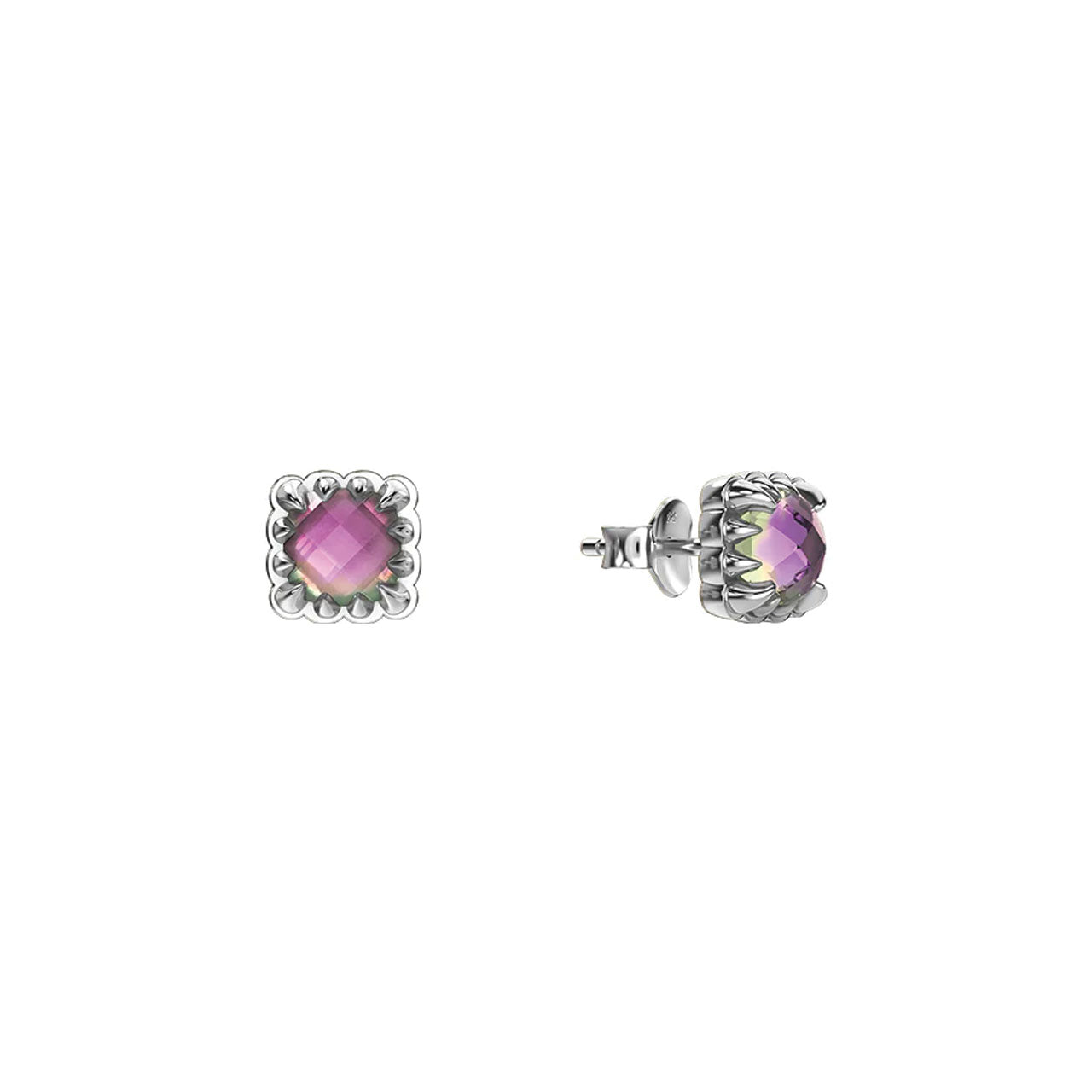 Mini Claw Studs Mystic Quartz