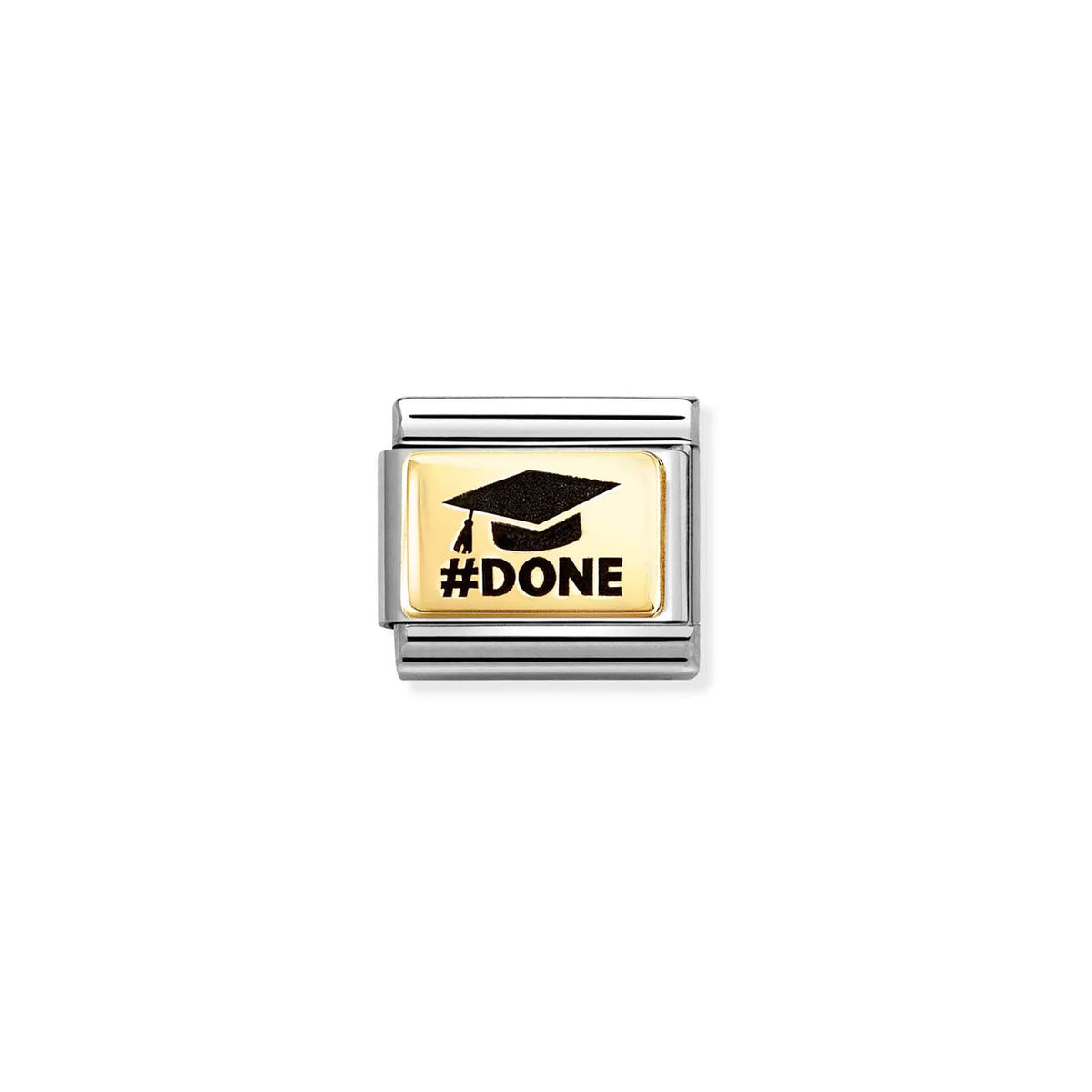 Composable Classic Link 030166/74 Graduation Hat #Done In 18K Gold And Enamel