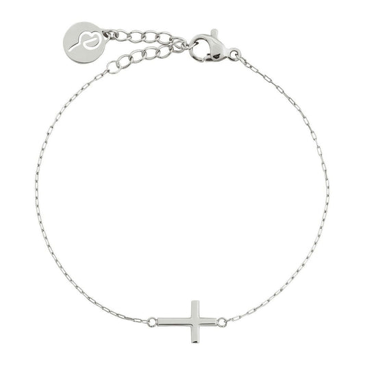 Spirit Cross Bracelet Steel
