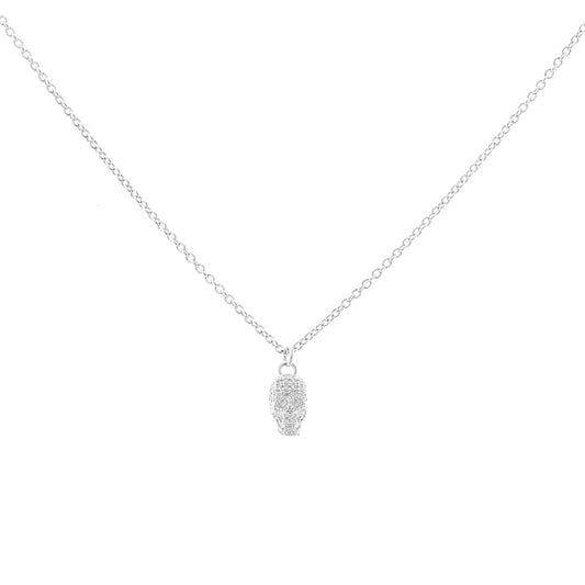 Dusted Skull Necklace (old)