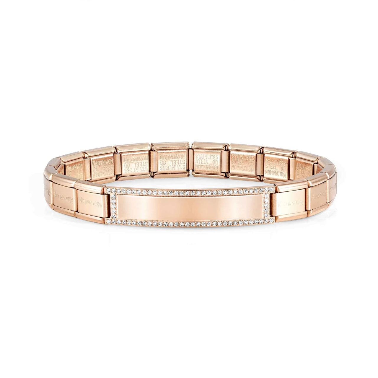 Trendsetter Bracelet 021138/011 Rose Gold & CZ