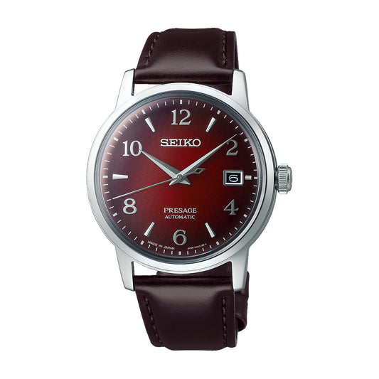 Seiko - SRPE41J Mens Presage Cocktail Time ‘Negroni’ Automatic Watch
