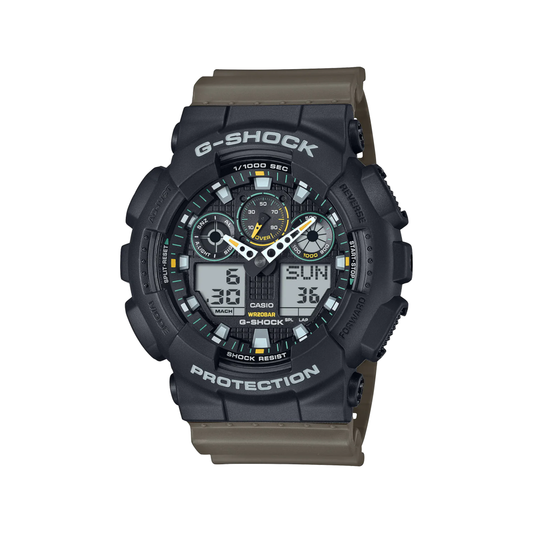 G-Shock Duo 2-Tone Utility GA-100 Series Watch - GA100TU-1A3