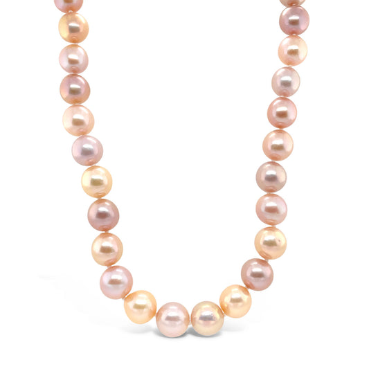 Natural Pink Fresh Water Pearl Necklace