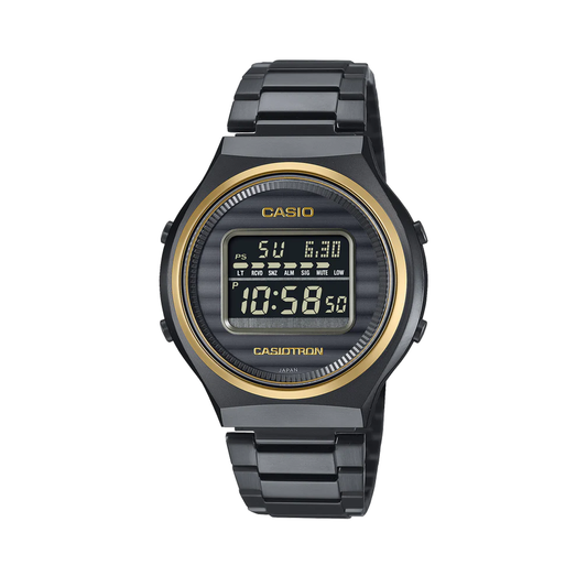 Casio Tron 50th Anniversary Black & Gold Watch - TRN50ZE-1A