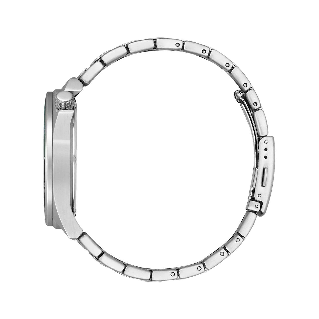 Citizen - AW1718-88X Mens Stainless Eco-Drive Aviator Style Watch