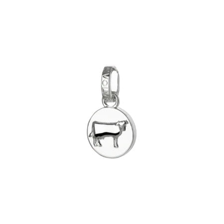 Cow Pendant Charm (Hardworking)