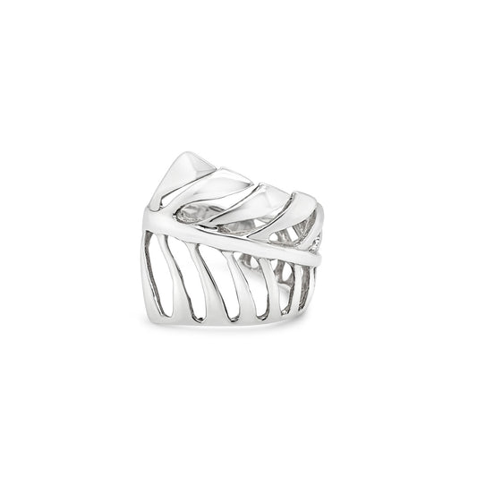 Sterling Silver Fern Ring