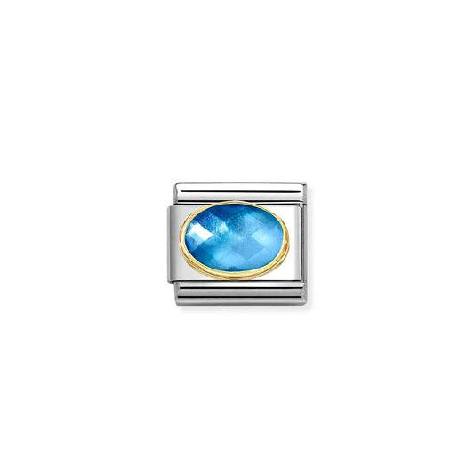 Composable Classic Link 030612/038 2-Tone Stone, Blue-Green