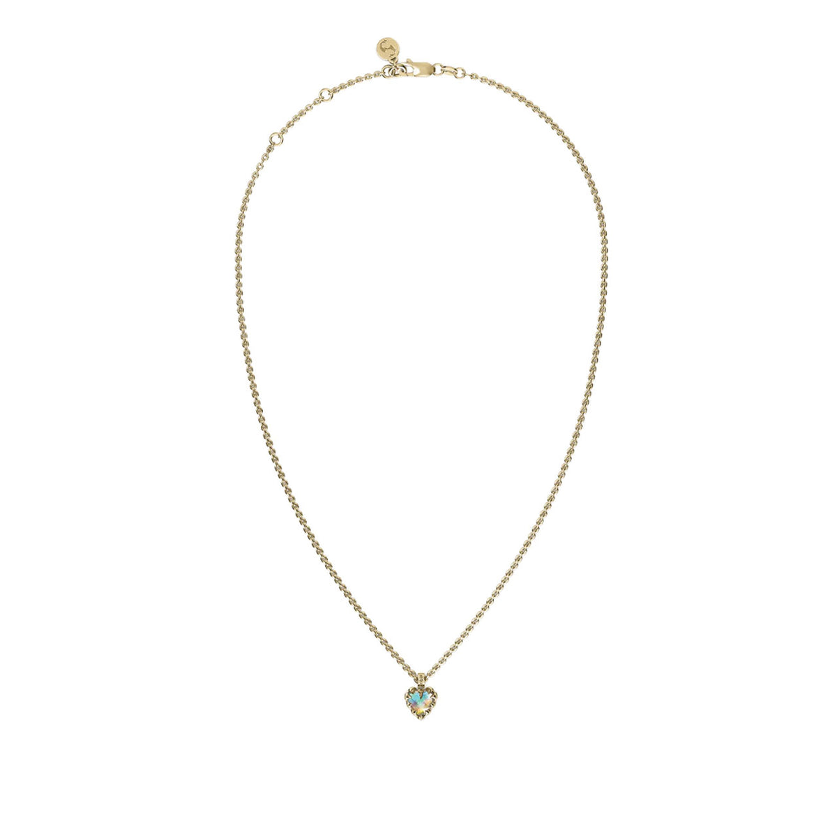 Mini Love Claw Necklace Bello Opal - 18K Gold Plated