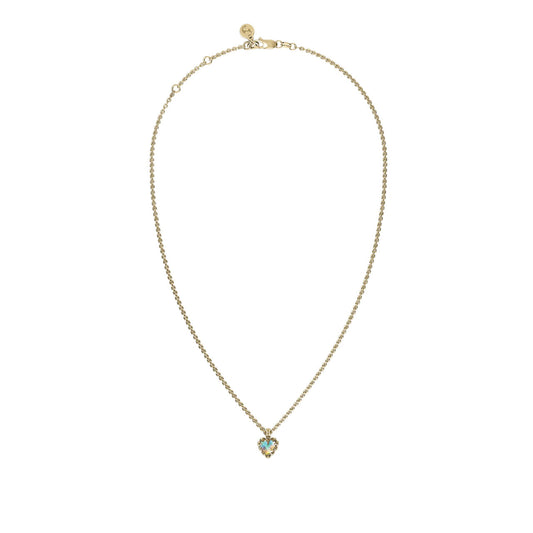 Mini Love Claw Necklace Bello Opal - 18K Gold Plated