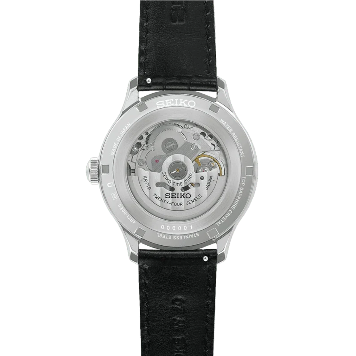 Seiko - HCB008J Presage 'Moonlight Black' Japanese Zen Garden Automatic Watch