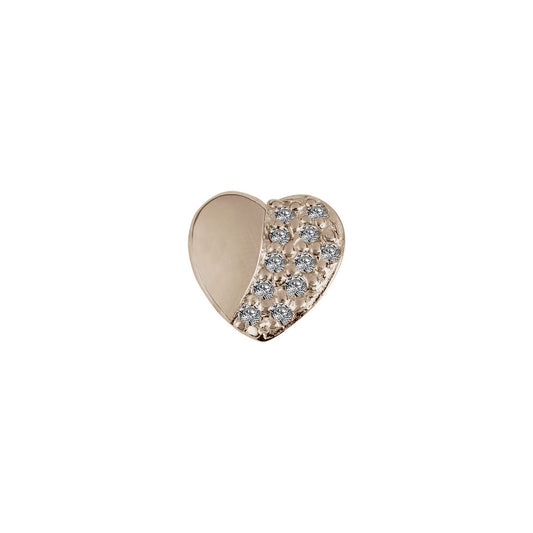 Rose Gold Eternity Heart - Forever