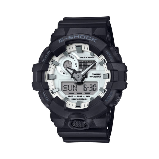 G-Shock Black & White - GA700WD-1A