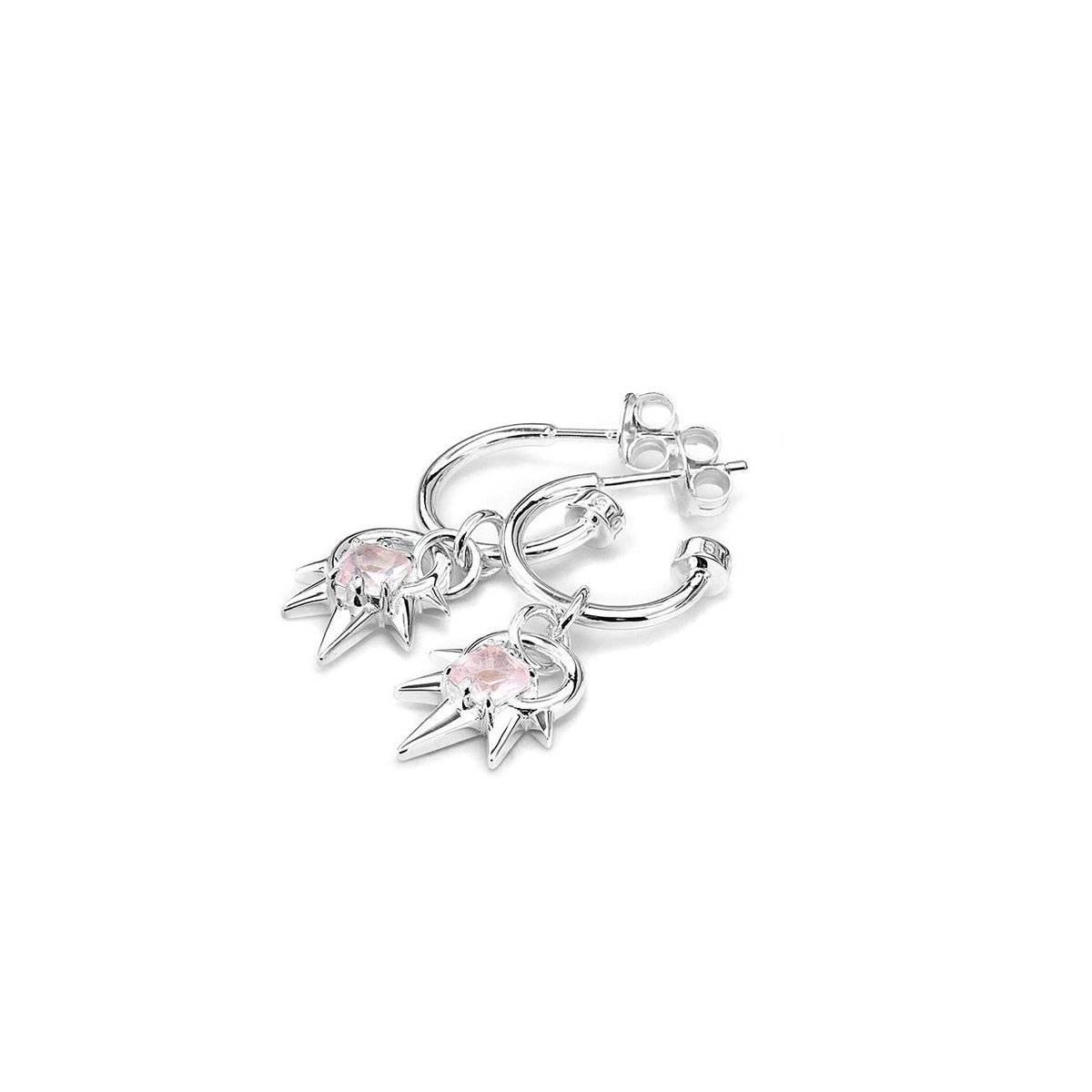Geo Punk Anchor Earrings