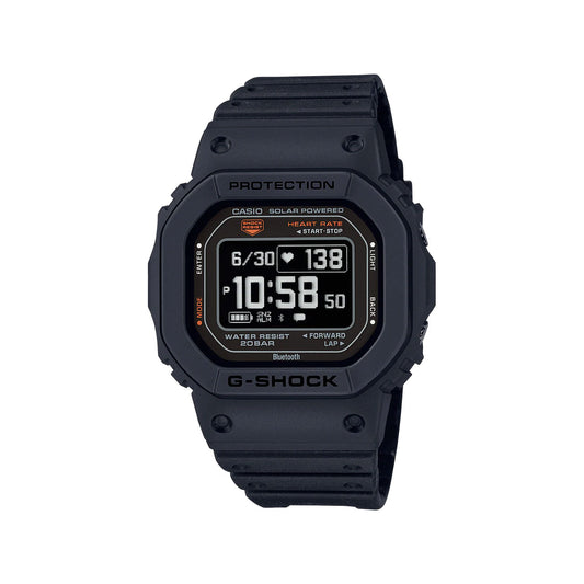G-Squad - Black Heart Rate Monitor Watch - DWH5600-1D