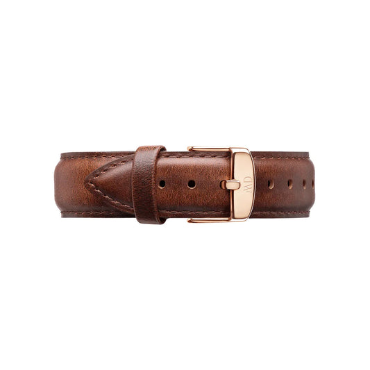 Classic 20mm St Mawes Brown Leather Watch Strap