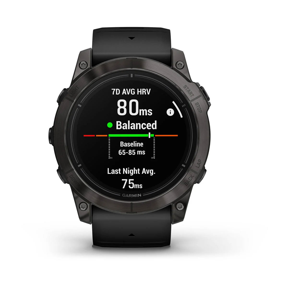 epix™ Pro (Gen 2) – Sapphire Edition | 51 mm - Carbon Gray DLC Titanium with Black Band - 010-02804-02
