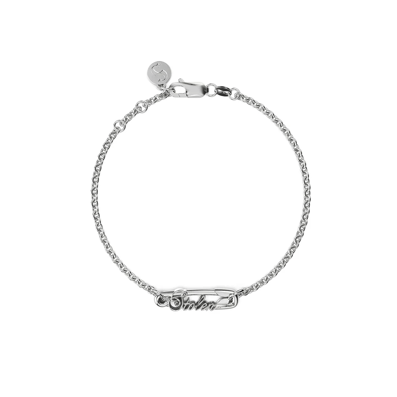 Scripted Pin Bracelet