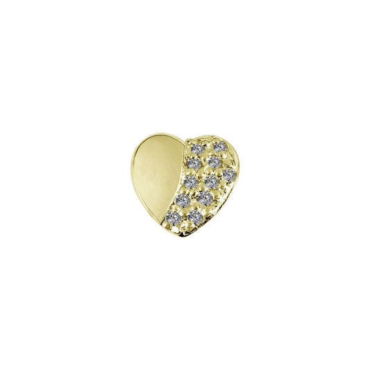 Gold Eternity Heart - Forever
