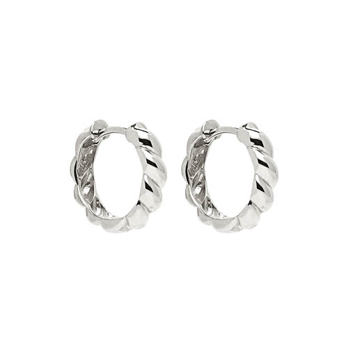 Zippy Twist Huggie Earrings