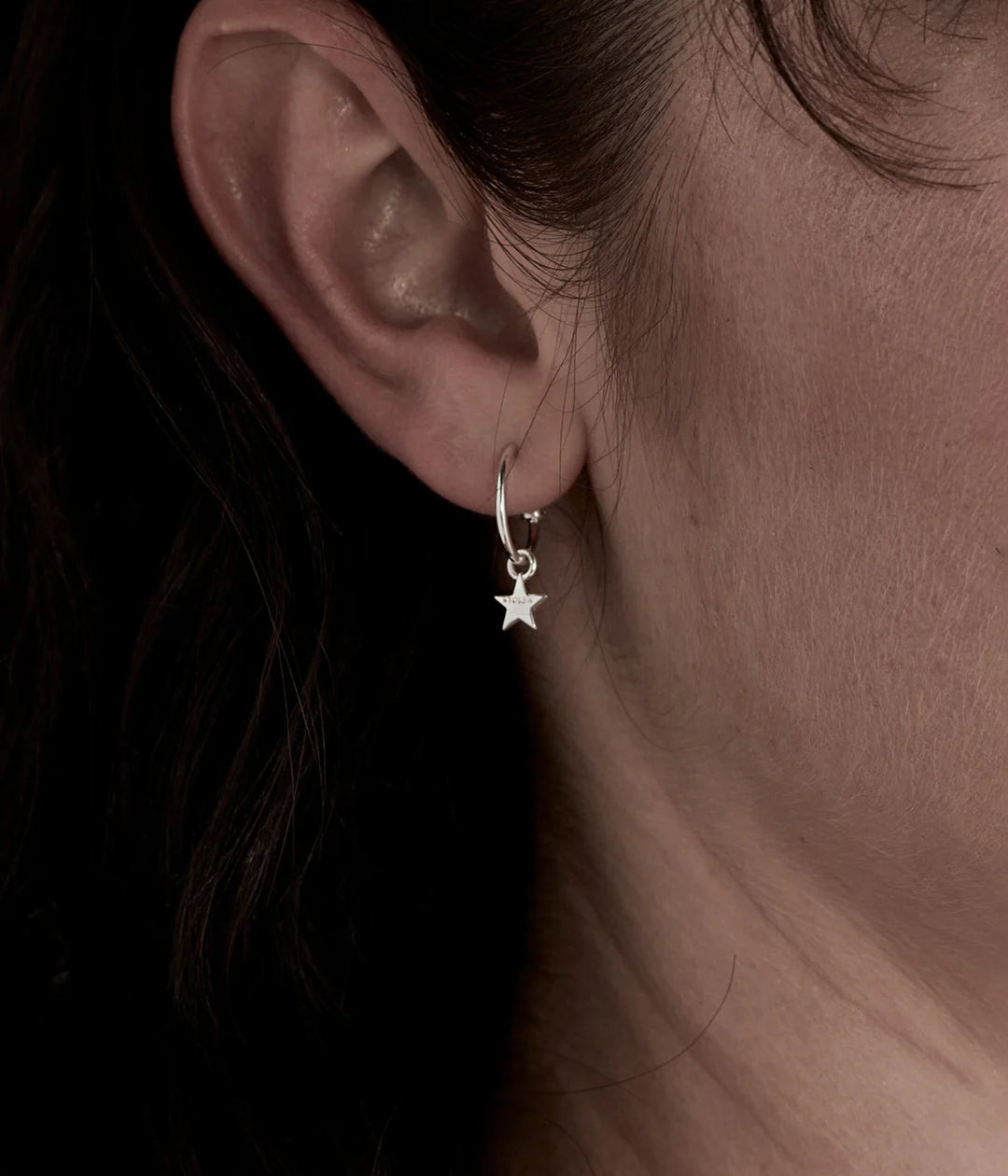 Stolen Star Anchor Sleeper Earrings