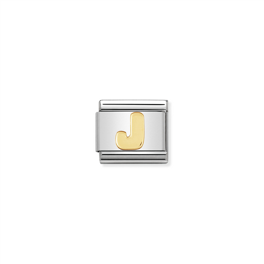 Composable Classic Link 030101/10 Letter J in 18k Gold