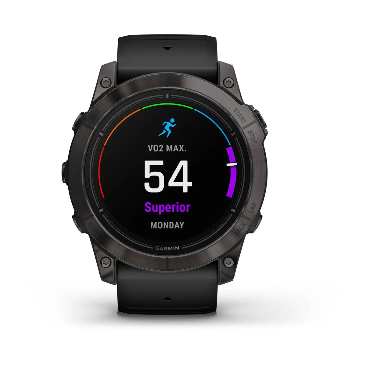 epix™ Pro (Gen 2) – Sapphire Edition | 51 mm - Carbon Gray DLC Titanium with Black Band - 010-02804-02