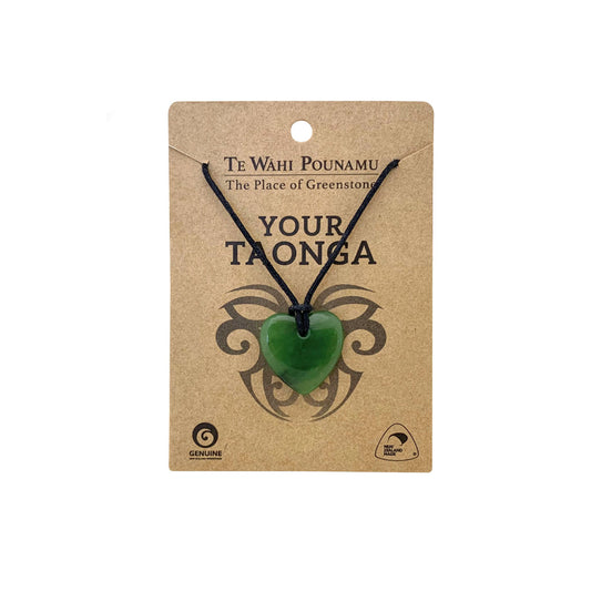 Pounamu - Small Heart Necklace