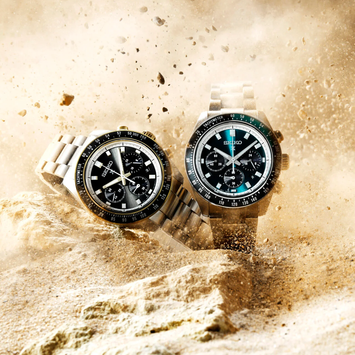 Seiko - HBJ003P Prospex Speedtimer ‘Racing’ Solar Chronograph Watch