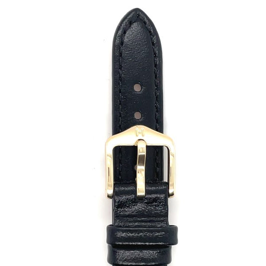 Osiris - 14mm Black Leather Medium Watch Strap