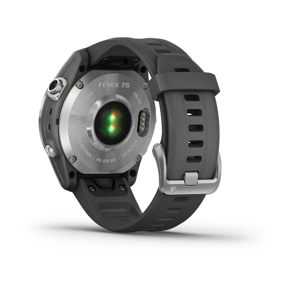 fēnix® 7S – Standard Edition - Silver with Graphite Band - 010-02539-01