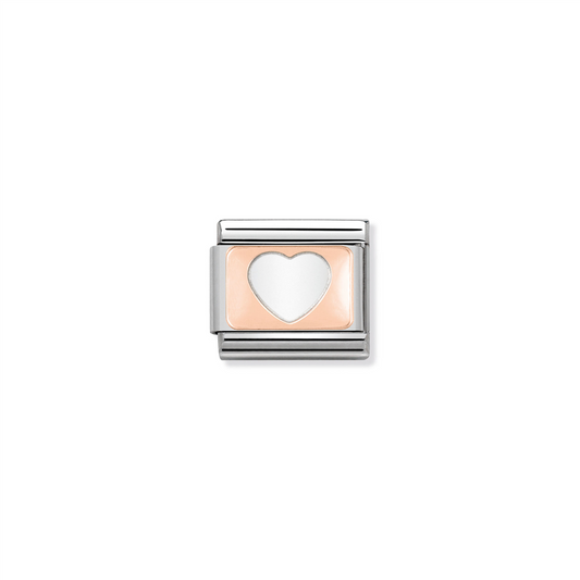 Composable Classic Link 430101/08 Rose Gold Heart